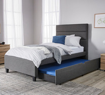 Ascott King Single Bed with Trundle