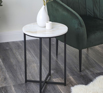 Ally Marble Lamp Table