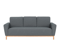 Belrose 3 Seater Sofa With Oak Legs