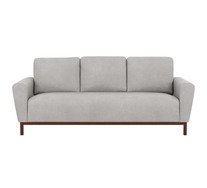 Belrose 3 Seater Sofa With Walnut Legs
