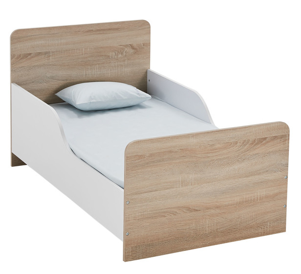 Light Oak Cabin Toddler Bed | Fantastic Furniture