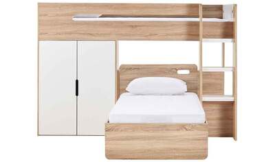 Cabin King Single Loft Bed Package