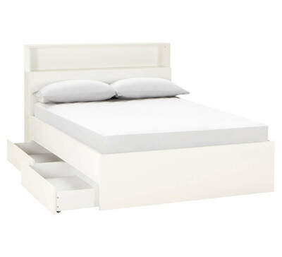 Como Double Bed With Storage