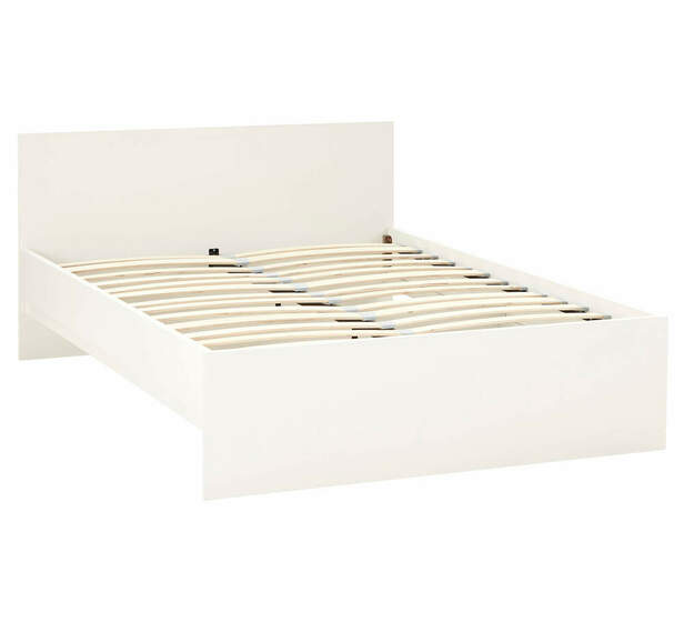 Como Queen Bed In White, Como Queen Bed Assembly Instructions