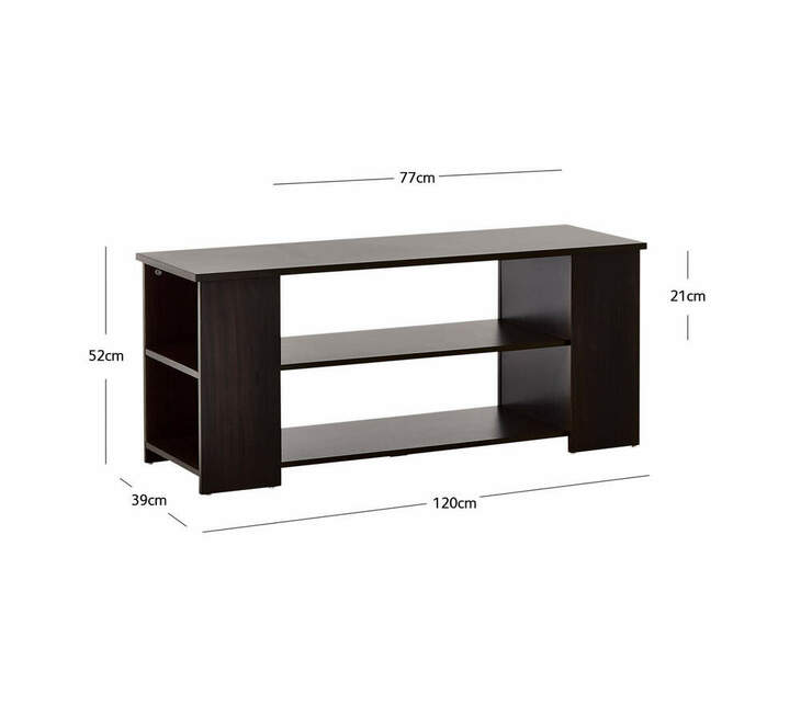 Como TV Stand in Black Brown | Fantastic Furniture