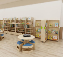 Carey Foldable Kids Bookcase
