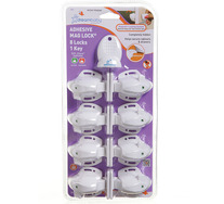 Set Of 8 Dreambaby Adhesive Mag Locks 8 Pack