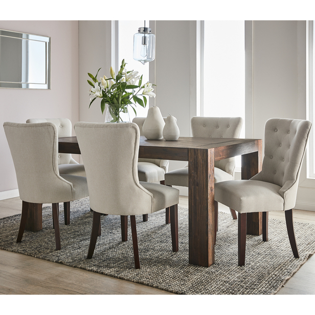 Dalkeith 6 Seater Dining Set With, Fantastic Furniture Dining Room Set