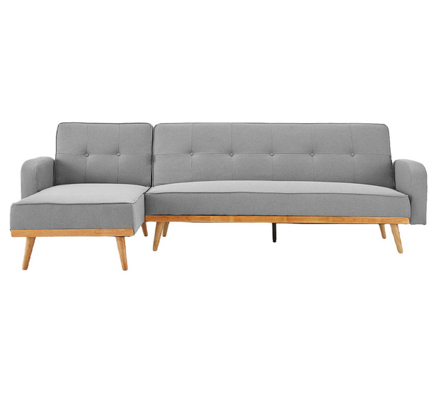 Elora 3 Seater Chaise with Sofa Bed