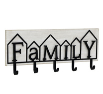 Family 5-Hook Wall Hanging
