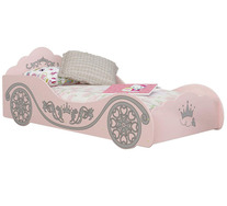 Francesca Carriage Bed Pink