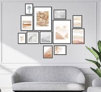 Set Of 12 Gallery Frames