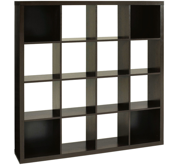 Geo 16 Cube Shelf Fantastic Furniture, Cube Unit Bookcase Black