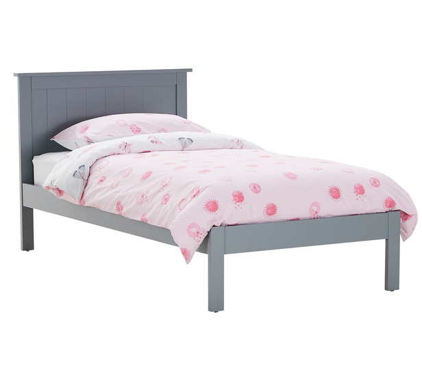 Jordan Single Storage Bed In Grey, Jordan Twin Corner Bed Instructions