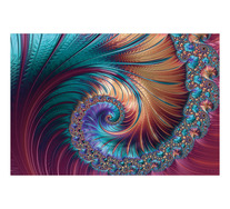 Luxe Sprial Wall Art
