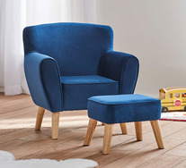 Marley Armchair With Footstool
