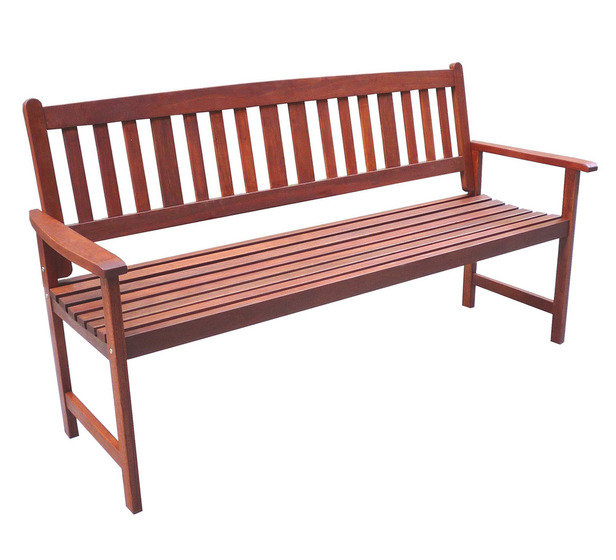 Malay 3 Seater Outdoor Bench