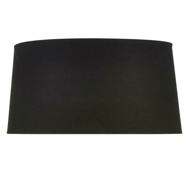 Mix Match Large Linen Lamp Shade In, Black Linen Lamp Shade