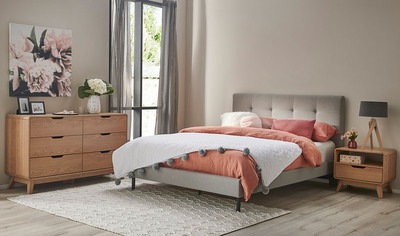 Modena Double Bedroom Package With Niva Dresser