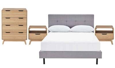 Modena Queen Bedroom Package with Niva Tallboy