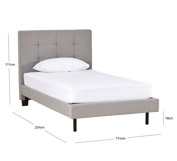Modena King Single Bed Fantastic, King Single Bed Mattress Size