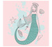 Mermaid Princess Wall Art 