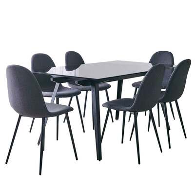 Monti 6 Seater Dining Set With Mambo Dining Chairs