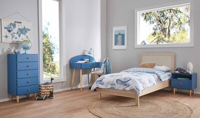 Oasis Single Bedroom Package with Pod Tallboy