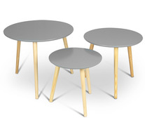Set Of 3 Redfern Circular Tables