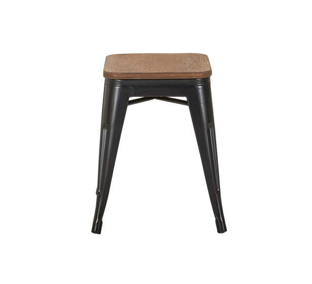 Replica Tolix Small Bar Stool In Brown, Small Bar And Stools