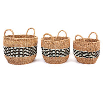 Set Of 3 Sadar Baskets