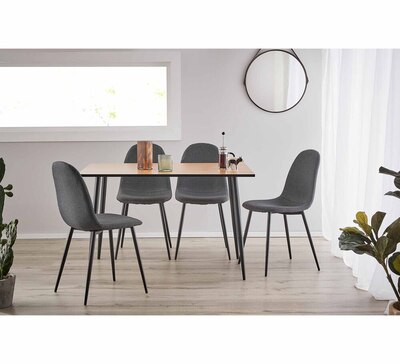 Seaforth 4 Seater Dining Set With Mambo Chairs