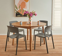 Set Of 4 Stax Dining Chairs