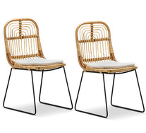 Set Of 2 Suva Dining Chairs