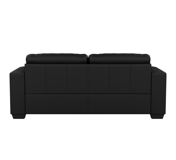 Tivoli 3 Seater Sofa In Ebony, Tivoli Leather Sofa Review