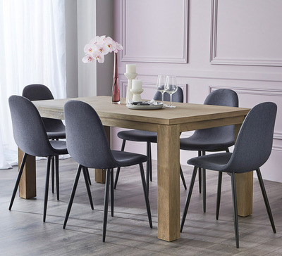 Toronto 6 Seater Dining Set With Mambo Chairs