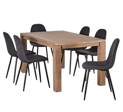 Toronto 6 Seater Dining Set With Mambo Chairs