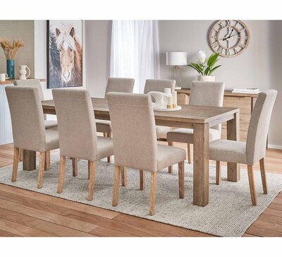 Toronto 8 Seater Dining Set with Avenue Chairs