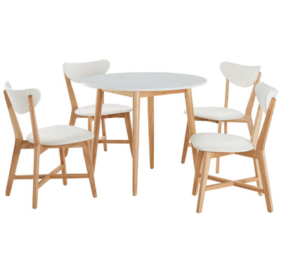 Toto 4 Seater Dining Set With Elke Chairs