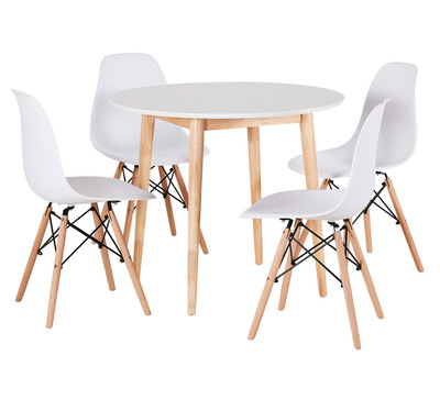 Toto 4 Seater Dining Set With Eames Chairs