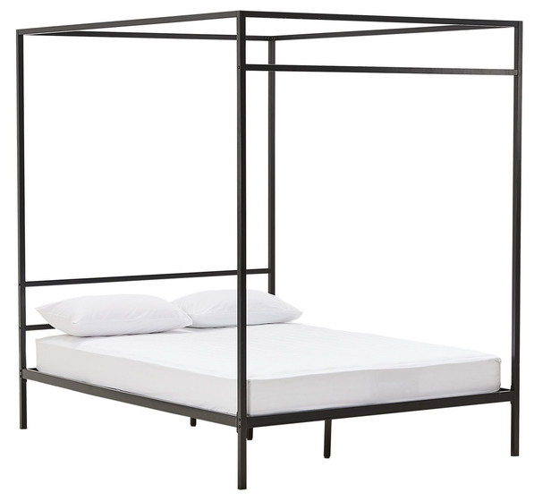 Toulon Queen 4 Poster Bed Fantastic, King Size Metal Four Poster Bed