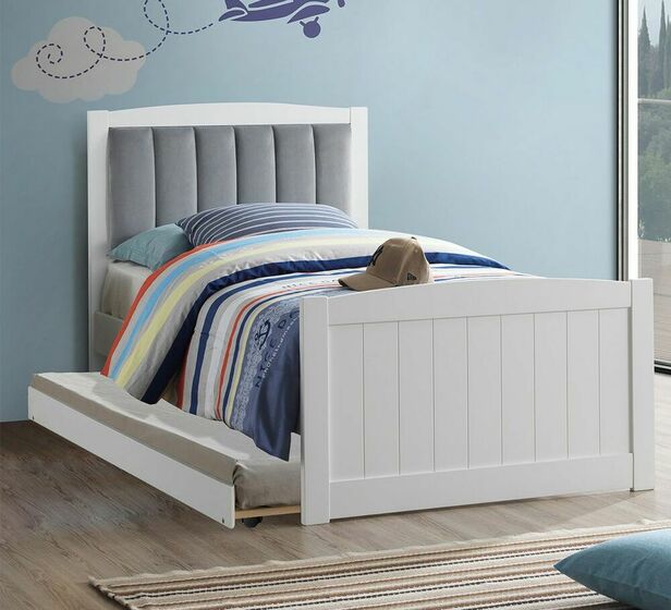 Wales King Single Bed With Trundle, King Single Trundle Bed