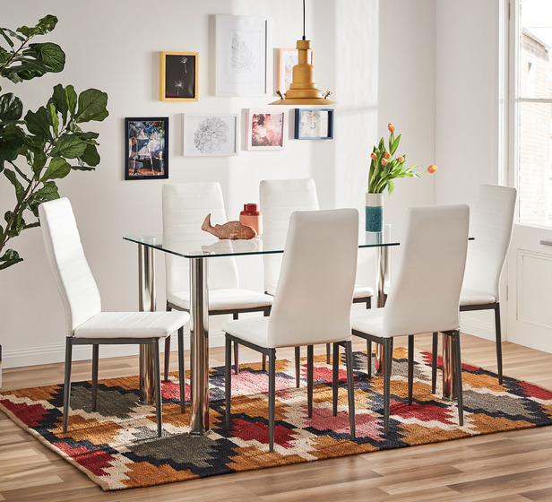 Zoe 6 Seater Dining Table