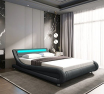 Zuton Queen Bed With LED